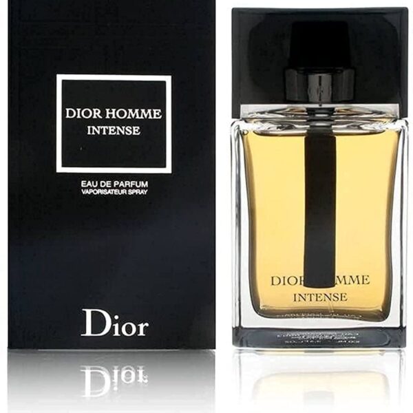 A bottle of Dior Homme Intense fragrance, 100 ml