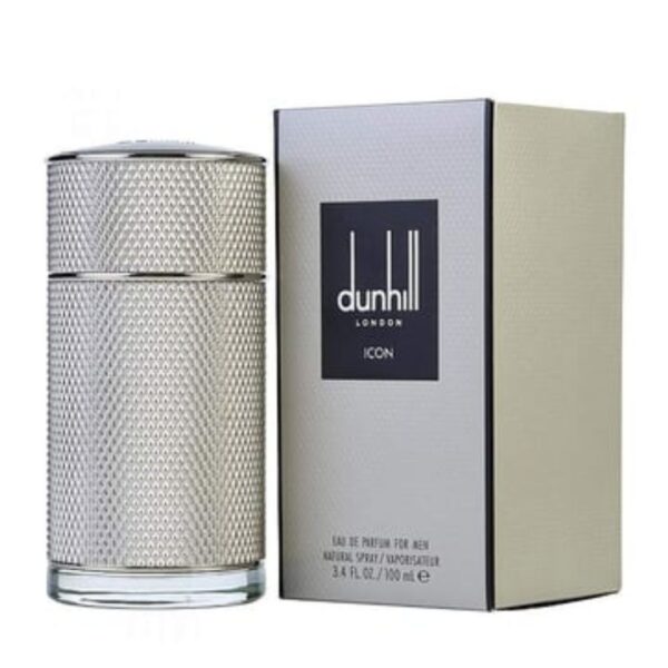 Glass bottle of Dunhill Icon Eau De Parfum, 100 milliliters